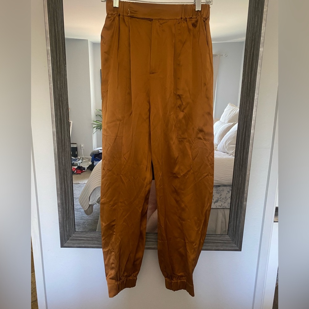NICHOLAS Satin pants  like brand new   Wore once